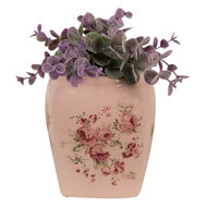 Clayre & Eef | Bloempot Binnen Roze 12x12x14 cm | 6CE1604S