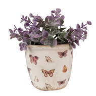 Clayre & Eef | Bloempot Binnen Beige ø 11x10 cm | 6CE1661XS