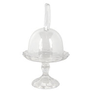 Clayre & Eef | Stolp Transparant ø 14x23 cm | 6GL3377