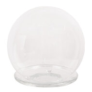 Clayre & Eef | Stolp Transparant ø 12x12 cm | 6GL4445
