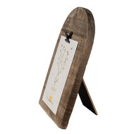 Clayre & Eef | Fotolijst met Klem Bruin 15x2x22 cm | 6H2366