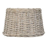 Clayre & Eef | Lampenkap Hanglamp Beige ø 30x19 cm / E27 | 6LAK0260