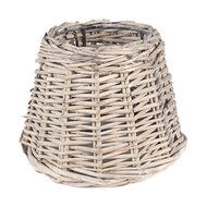 Clayre & Eef | Lampenkap Bruin ø 20x15 cm / E27 | 6LAK0542