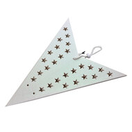 Clayre & Eef | Kerstdecoratie Ster Wit 90x20x90 cm | 6PA0512XLW