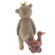 Clayre & Eef | Decoratie Beeld Beer Bruin 8x7x13 cm | 6PR2404
