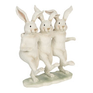 Clayre & Eef | Decoratie Beeld Meerkleurig 16x9x19 cm | 6PR3189