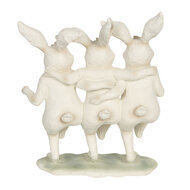 Clayre & Eef | Decoratie Beeld Meerkleurig 16x9x19 cm | 6PR3189