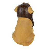 Clayre & Eef | Decoratie Beeld Hond Bruin 14x10x16 cm | 6PR3368