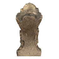 Clayre & Eef | Decoratie Beeld Boeddha Goudkleurig 11x9x22 cm | 6PR3620