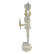 Clayre & Eef | Decoratie Beeld Notenkraker Beige 4x4x17 cm | 6PR3659