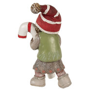 Clayre & Eef | Decoratie kind Groen 13x8x18 cm | 6PR3986