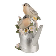 Clayre & Eef | Decoratie Beeld Gieter Grijs 11x8x13 cm | 6PR4982