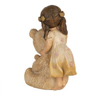 Clayre & Eef | Decoratie kind Bruin 9x7x12 cm | 6PR5030