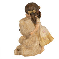 Clayre & Eef | Decoratie kind Bruin 9x7x12 cm | 6PR5030
