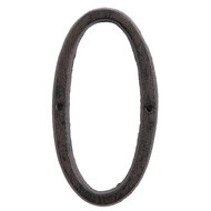Clayre & Eef | Cijfer 0 Bruin 7x1x14 cm | 6Y0264-0