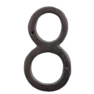 Clayre & Eef | Cijfer 8 Bruin 7x1x14 cm | 6Y0264-8