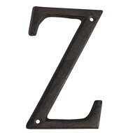 Clayre & Eef | IJzeren Letter Z Bruin 8x1x13 cm | 6Y0840-Z
