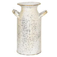 Clayre & Eef | Decoratie Melkbus Beige, Grijs 15x11x23 cm | 6Y4193