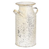 Clayre & Eef | Decoratie Melkbus Beige, Grijs 15x11x23 cm | 6Y4193
