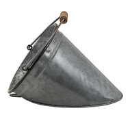 Clayre & Eef | Plantenhanger Binnen Grijs, Bruin 20x17x16 cm | 6Y4808S