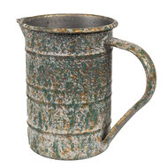 Clayre & Eef | Decoratieve kan Grijs 19x10x15 cm | 6Y5505