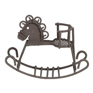 Clayre & Eef | Decoratie Hobbelpaard Bruin 9x3x6 cm | 6Y5523