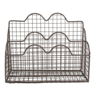 Clayre & Eef | Brievenhouder Bruin 27x12x22 cm | 6Y5530