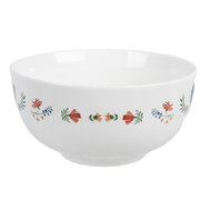 Clayre & Eef | Soepkom Wit ø 14x7 cm / 500 ml | CARYBO