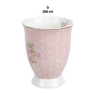 Clayre & Eef | Mok Roze 12x8x10 cm / 300 ml | SWRMU-2