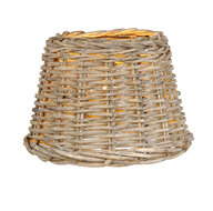 Clayre & Eef | Lampenkap Beige ø 23x17 cm / E27 | W4RO0081