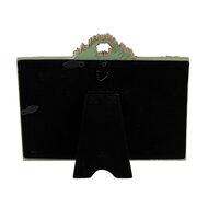Clayre &amp; Eef   | Fotolijst Groen Goudkleurig 17x2x14 cm / 10x15 cm | 2F1140
