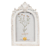 Clayre & Eef | Fotolijst Wit 13x2x31 cm / 10x15 cm | 2F1143