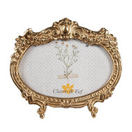 Clayre & Eef | Fotolijst Goudkleurig 17x2x15 cm / 10x15 cm | 2F1144