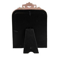 Clayre & Eef | Fotolijst Roze Zilverkleurig 13x2x20 cm / 10x15 cm | 2F1103