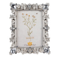 Clayre & Eef | Fotolijst Zilverkleurig 16x2x21 cm / 10x15 cm | 2F1106