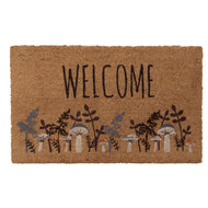 Clayre & Eef | Deurmat Binnen Bruin Beige 75x45x1 cm | LFJMC