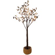 Dekoratief | Decoratieboom 'Brown Blush', 48 LED, 137cm | A245017