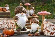 Dekoratief | Bloempot ovaal 'Autumn Treasures', keramiek, 25x12x12cm | A245301