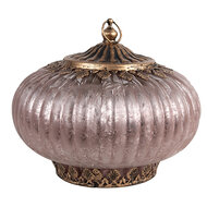 Clayre & Eef | Decoratie met LED Roze ø 17x14 cm | 6GL4589