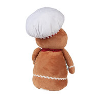 Clayre & Eef | Decoratie peperkoekpop Bruin Wit 19x14x35 cm | 65583