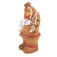 Clayre & Eef | Decoratie peperkoekpop Bruin 9x6x15 cm | 6CE1774