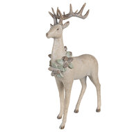 Clayre & Eef | Decoratie hert Bruin 32x14x49 cm | 5PR0139