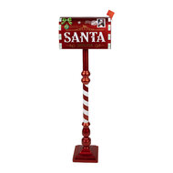 Clayre & Eef | Brievenbus Rood 33x18x99 cm | 5Y1253