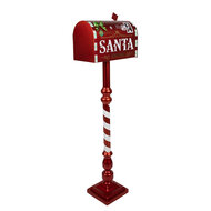Clayre & Eef | Brievenbus Rood 33x18x99 cm | 5Y1253