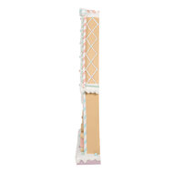 Clayre & Eef | Decoratie Huis Bruin Roze 50x15x93 cm | 5PR0137