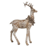 Clayre & Eef | Decoratie Hert (2) 12x5x20 / 12x5x12 cm | 6PR4290