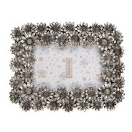 Clayre & Eef | Fotolijst Zilverkleurig 17x2x21 cm / 10x15 cm | 2F1170