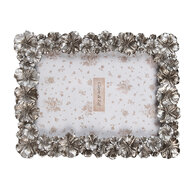Clayre & Eef | Fotolijst Zilverkleurig 17x2x22 cm / 13x18 cm | 2F1173