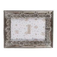 Clayre & Eef | Fotolijst Zilverkleurig 15x2x20 cm / 10x15 cm | 2F1181