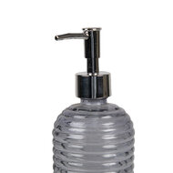 Clayre &amp; Eef   | Zeepdispenser Zwart  &oslash; 8x19 cm /400 ml | 6GL4901